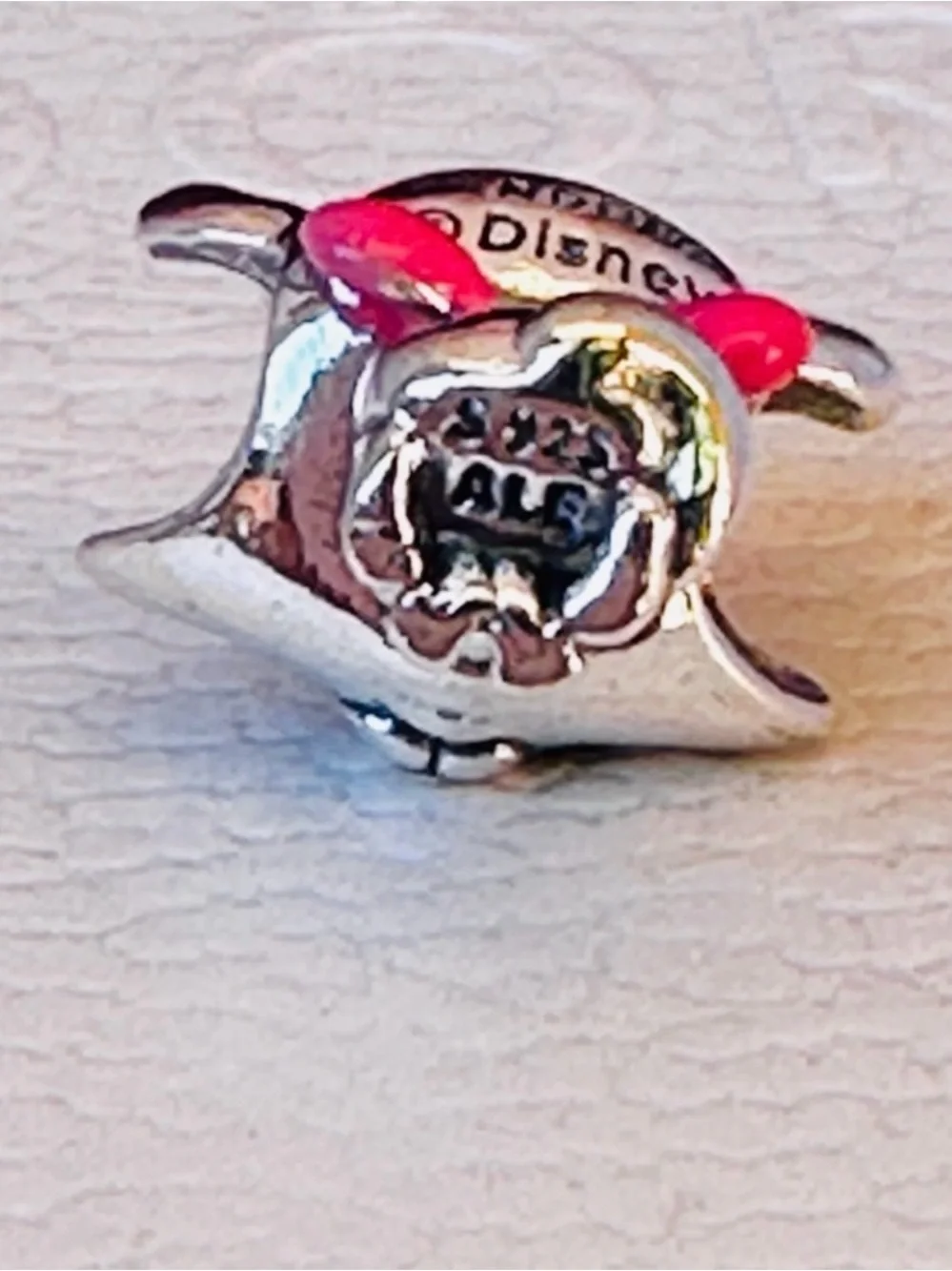 7 Pandora Silver Multicolor Enamel Pet Character Charm Set new with out tags